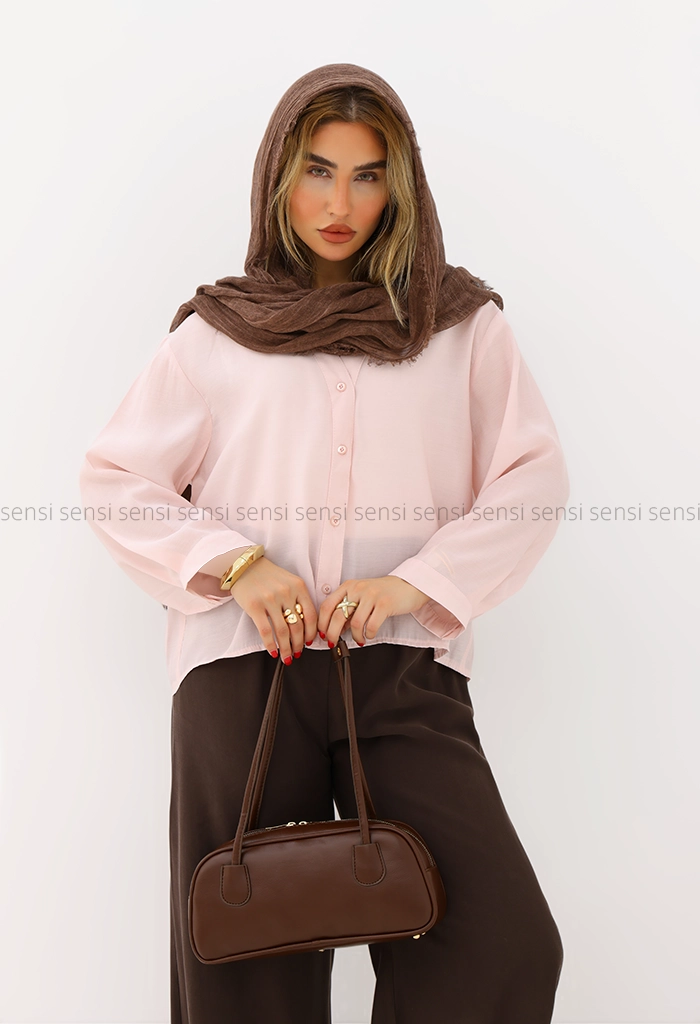 شومیز زنانه پری باکسی کد1006286